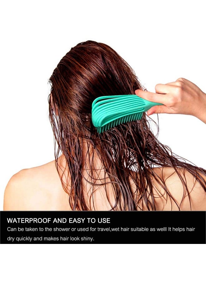 A.DASHER - 3 Pack Detangler Brush For Natural Hair Afro America/African Hair Textured 3A To 4C Kinky Wavy/Curly/Coily/Wet/Dry/Oil/Thick/Long Hair Exfoliating Your Scalp For Beautiful - Image 1