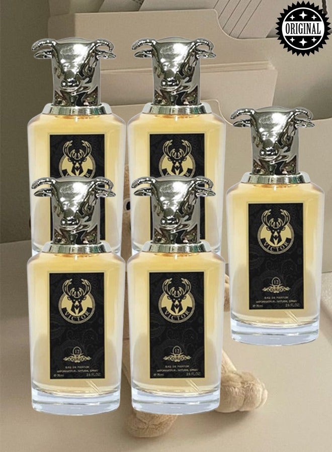 فيكتور 5 قطع عطر فيكتور رقم 12 75 مل - Image 1