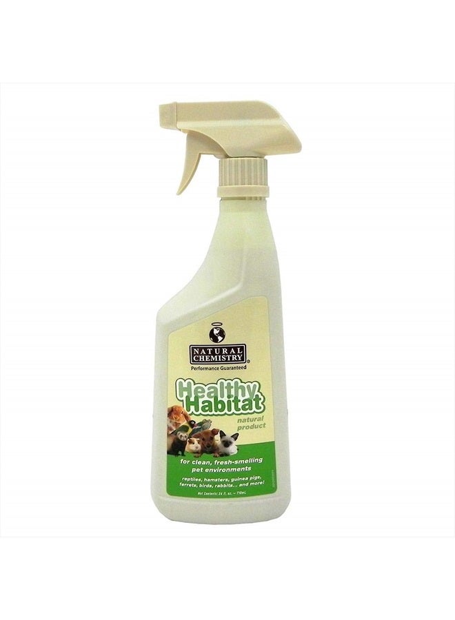 Natural Chemistry Healthy Habitat Cleaner and Deodorizer Reptile & Small Pets , 24 oz
