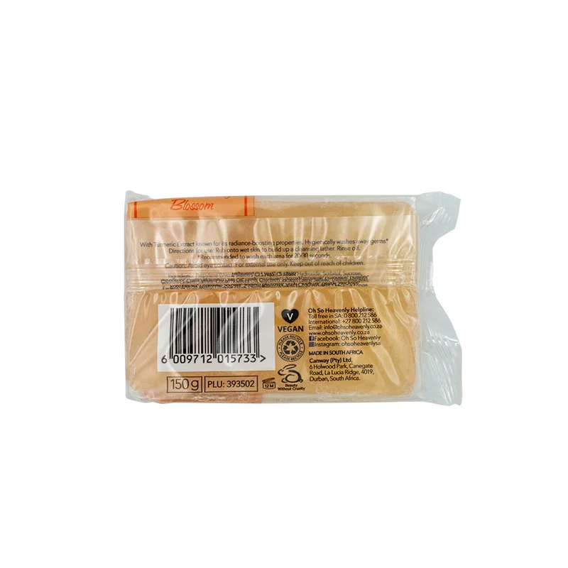 OH SO Heavenly Tumeric & Orange Blossom Glycerine Bar 150G