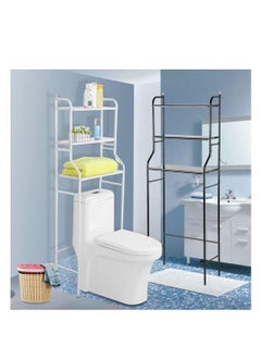ARCOON ARCOON Over-the-toilet bathroom shelves , 3 metal shelves, space-saving for storing towels (in white).  - Image 4