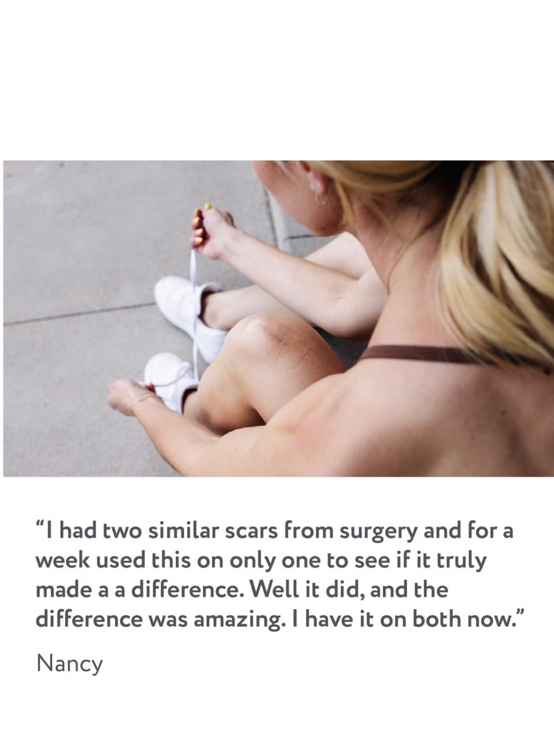 ScarAway Clear Silicone Scar Sheets, White, 10 Count - Image 5