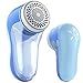 POPCHOSE Fabric Shaver Lint Remover for Clothes Electric Lint Shaver with 6Leaf Blades Sweater Shavers to Remove Pilling for Clothing Couch Furniture Fuzz Lint Ball Bobbles BlueCyan - Image 1
