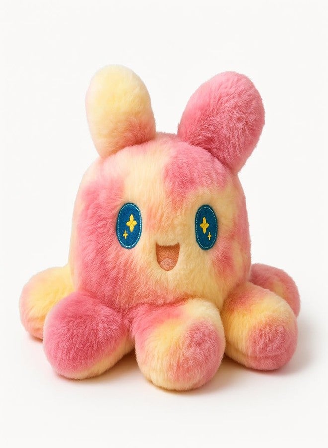 MABLE Rainbow Plush Mimi Octopus Toy - 30cm Soft & Cuddly Stuffed Octopus Plushie for Kids & Babies | Cute Kawaii Ocean Animal Gift for Girls & Boys | Ideal for Birthday & Nursery Décor - Image 1