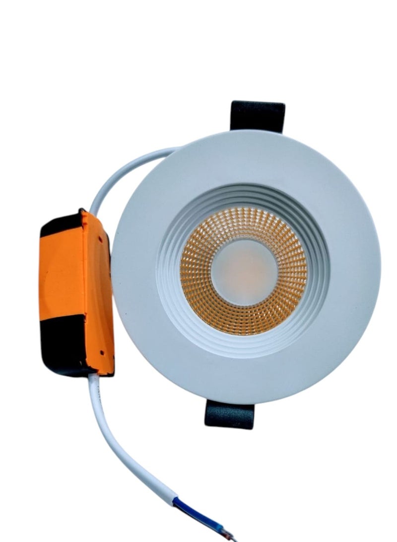 7W LED Recessed Spot Light – Set of 3 – Warm or Cool Light – Energy-Saving Ceiling Downlights with External Driver  - Image 3