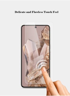 Techie HD Tempered Glass Screen Protector for Google Pixel 8 Pro - Anti Reflection Anti Bubbles 9H Hardness 0.33 mm Rounded Edges Easy Installation  - Image 4