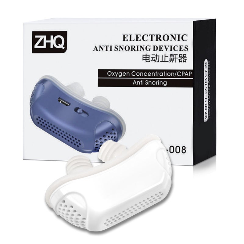 Generic Electric Anti-Snoring Device for Sleep Aid [White] soft box 