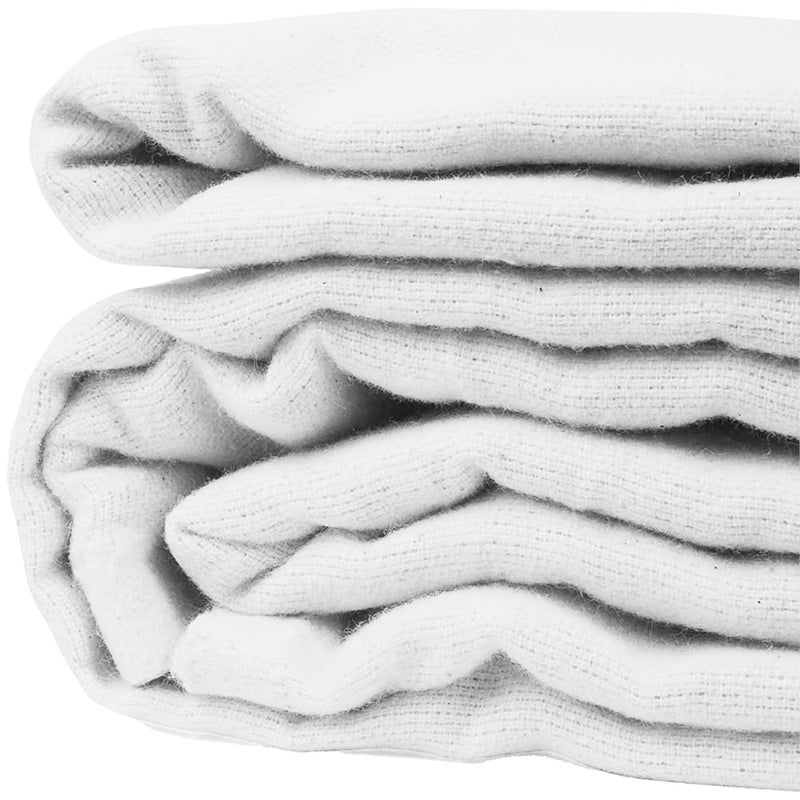Avalonbedding Avalon Bedding Hospital Blankets Twin Size 100% Cotton Thermal Blanket Hospital Style Blanket - Lightweight Hospital Blanket - Hospital Blankets - General Hospital Blanket Twin 90x70 Inches (White) - Image 4