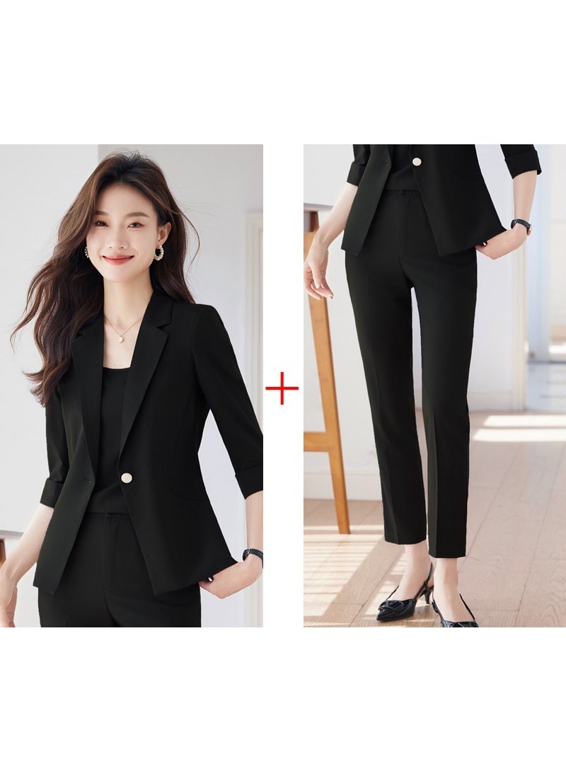 Shougu New Fashionable Casual Ms Suit Set  - Image 1