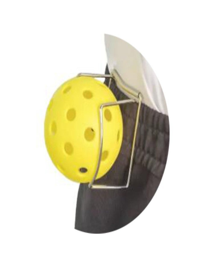 Gloperti Pickleball Tennis Ball Holder-Waist Clip Hold Ball for Trainings Suitable Size Silver Colour Pack of one - Image 4