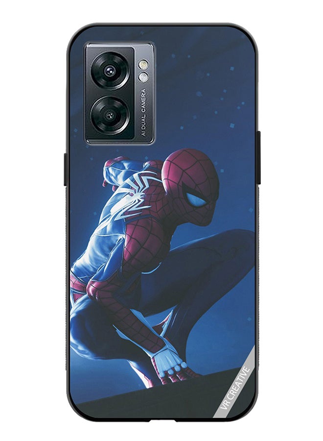VR CREATIVE Protective Case Cover For Oppo A57 5G Spiderman Design Multicolour - Image 1
