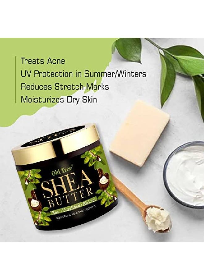 Old Tree - Raw African Unrefined Shea Butter100gm - Image 1