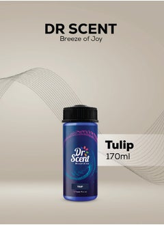 Dr Scent Breeze of Joy Diffuser Aroma Oil – TULIP | Luxurious Fragrance with Apple and Brazilian Orange Base, Lavender, Lychee and Peach Middle, Lily, Jasmine, and Magnolia as Bottom Notes. (170ml)  - Image 4