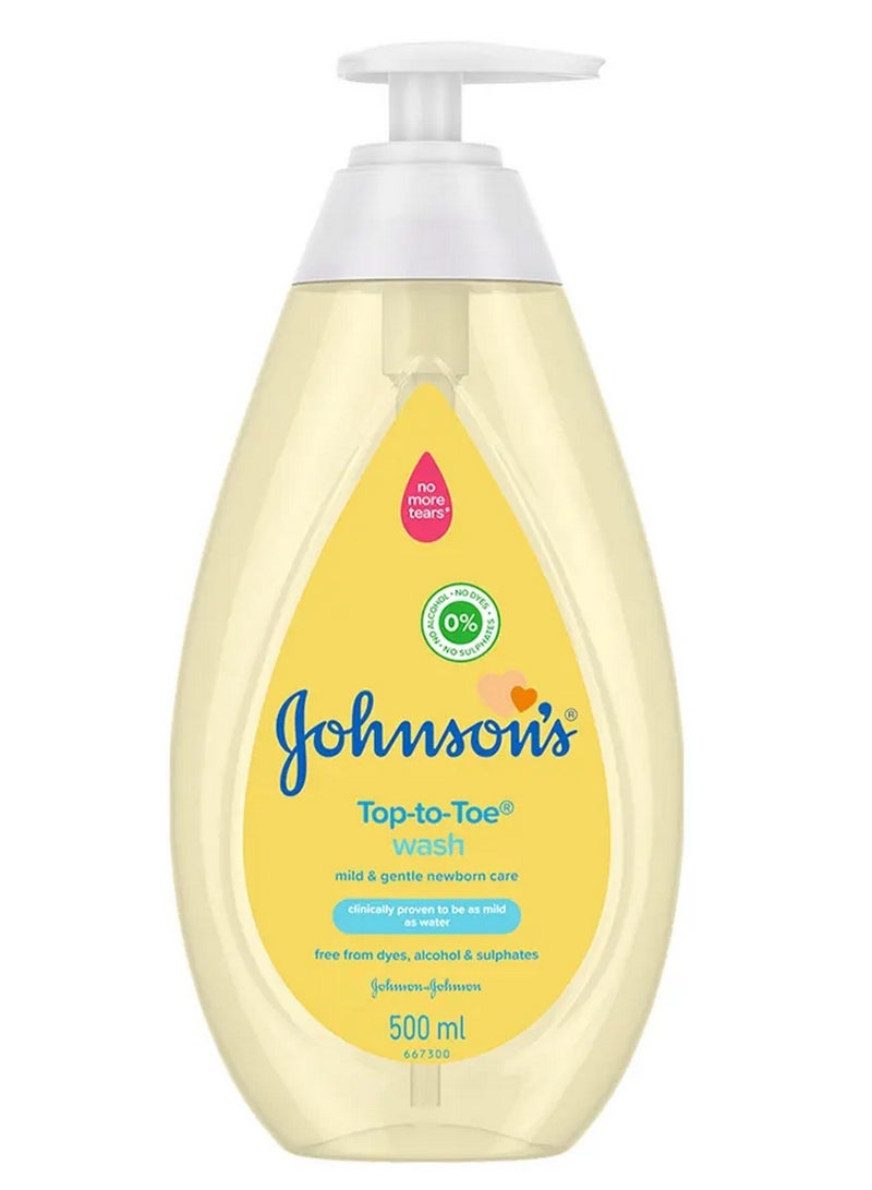 Johnson's Baby Top-To-Toe Wash 500 ML - Image 1