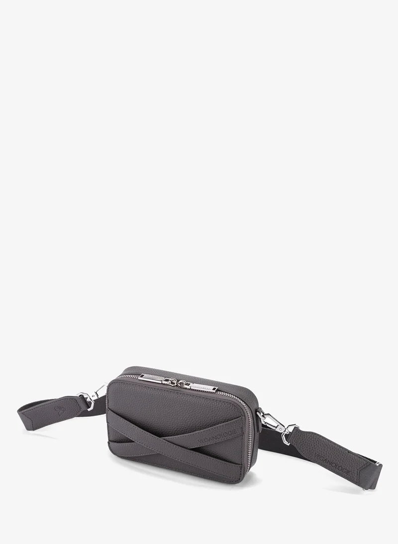 Veganologie  Mars Man Bag in Grey Made from 5.5 Recycled Plastic Bottles  | Best Price UAE