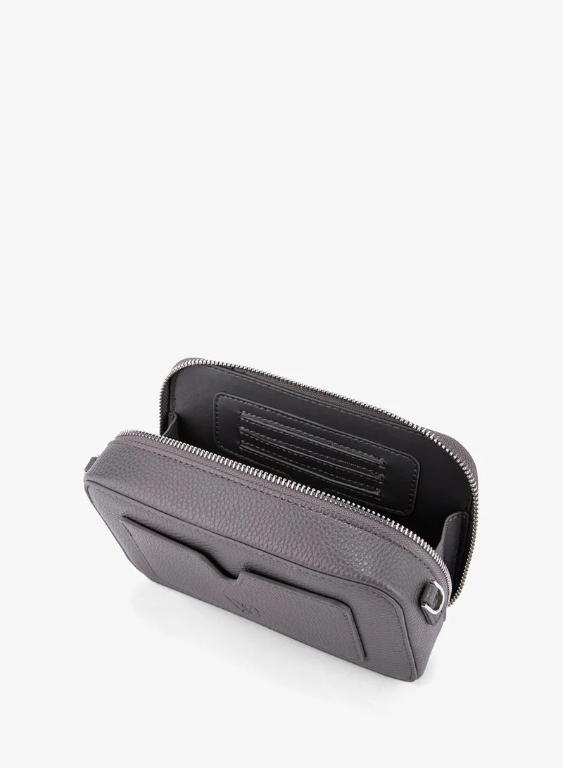 Veganologie  Mars Man Bag in Grey Made from 5.5 Recycled Plastic Bottles  | Best Price UAE
