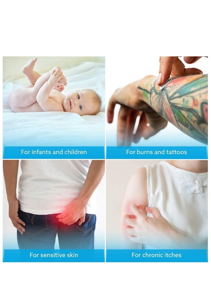 AGEPHA PHARMA - Azulenal Ointment with Guaiazulene for Eczema Wound Ointment for Diaper Rashes, Itches Cuts Burns & Sore Nipples Suitable for Use for Babies and - Image 1