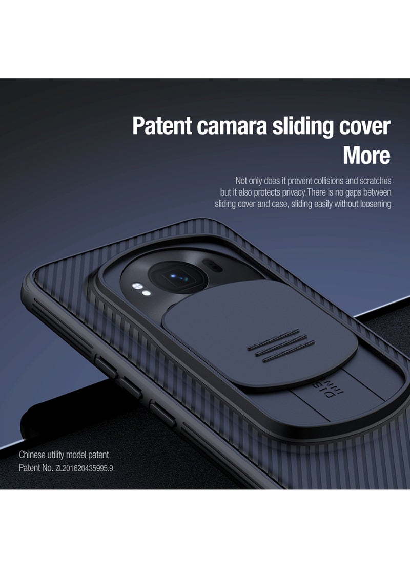 Nillkin For Honor Magic 6 Pro Case TPU Shockproof Airbag Bumper, Camera Lens Protection Slide Cover Phone Case, Anti-Fingerprint Slim Fit Mobile Back Cover  - Image 3