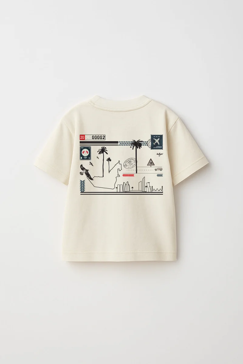 ABU DHABI Verified Mini Edition | Off-White T-Shirt