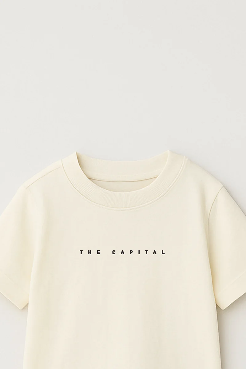 Terribly Real  ABU DHABI Verified Mini Edition | Off-White T-Shirt  | Best Price UAE