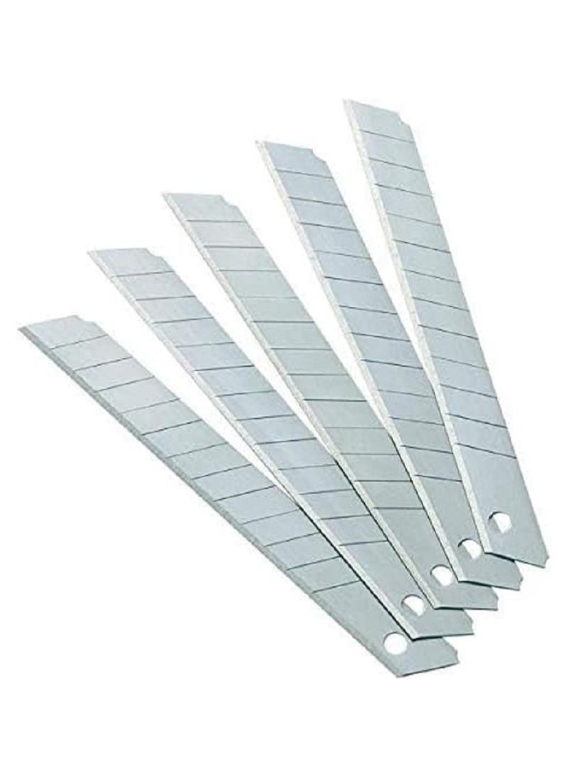 Generic 20-blade stainless stee20 Pack Stainless Steel Blades for Cutter - Sharp Metal Scalpell cutter - metal edge scalpel  - Image 2