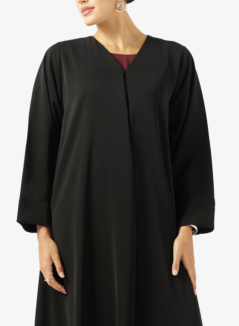 خزانة عباية أساسية مع شيلة - Image 3