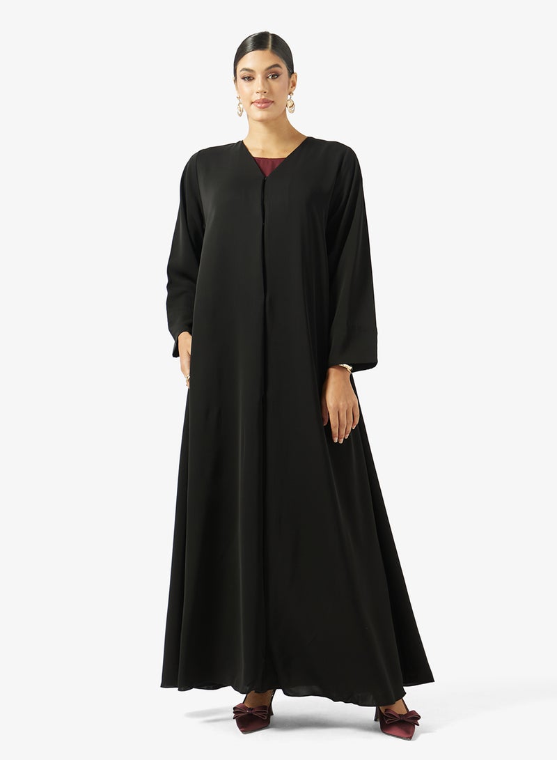خزانة عباية أساسية مع شيلة - Image 5