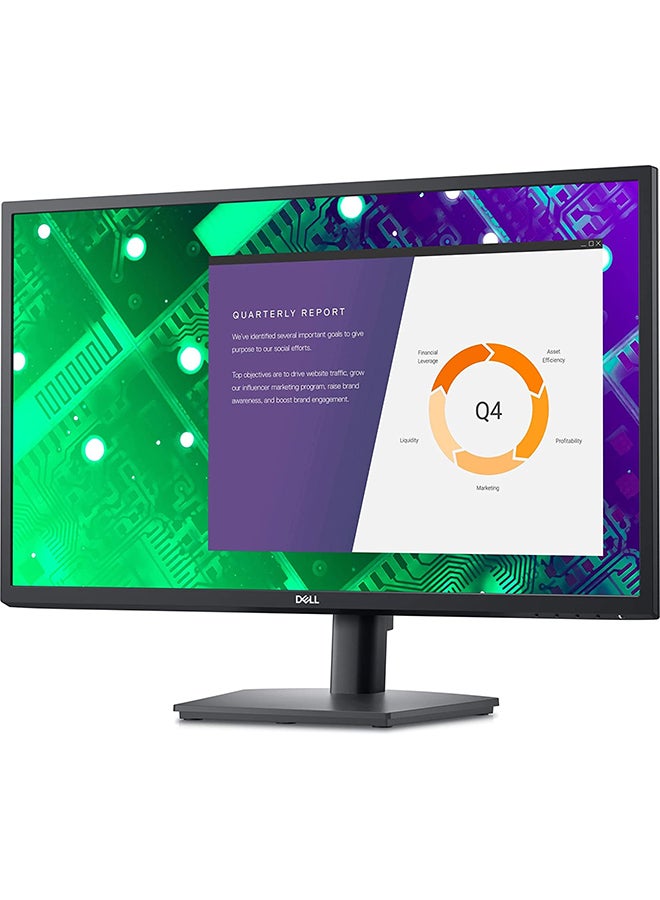 ديل شاشة LED بدقة كاملة الوضوح مقاس 27 بوصة طراز E2722H - IPS - بتردد 60 هرتز - DP - منفذ VGA أسود - Image 1