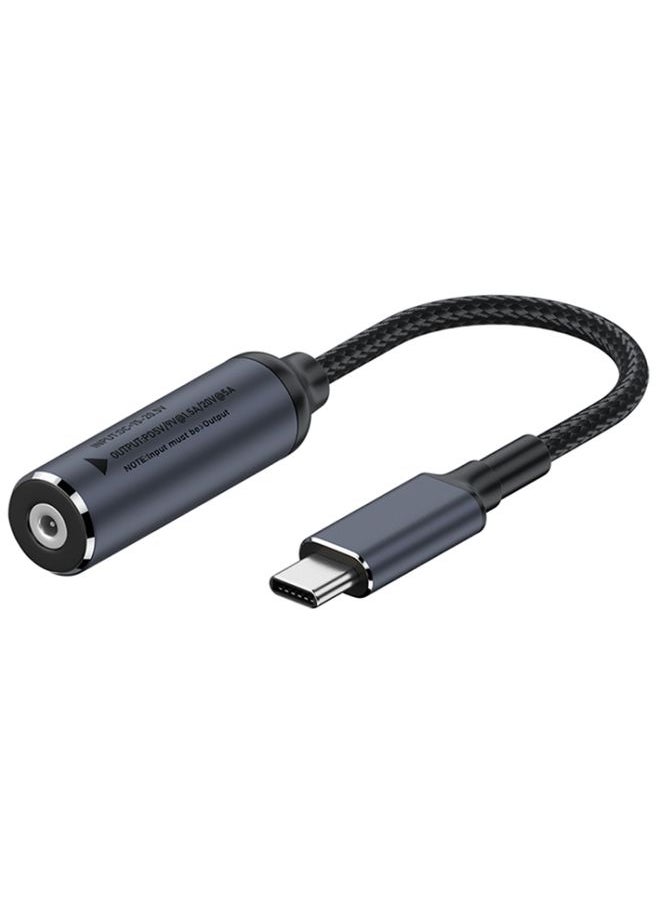 براق DC 3 × 1.1 مم إلى USB-C / TYPE-C MALE 100W COMPUTER COMPTRY CONNECTOR  - Image 1