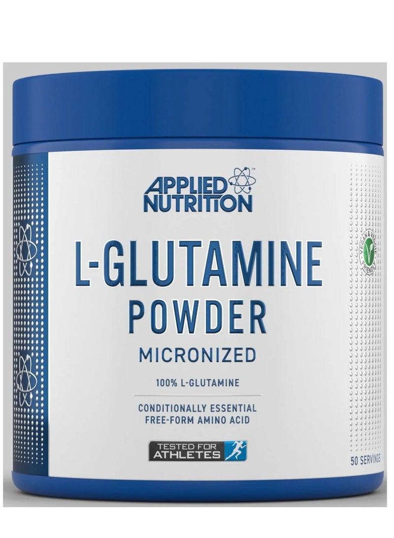 appliednutrition L Glutamine Powder Micronized, Unflavored, 250 Gm, Reduce Muscle Breakdown - Image 1