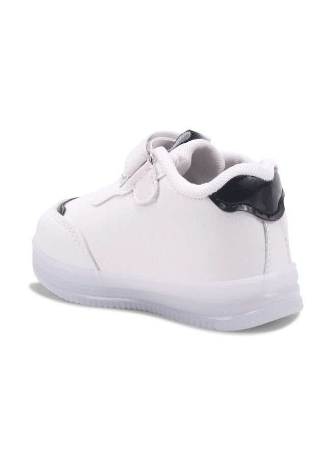 KATS Unisex Kids LED Colourblocked Sneakers with Velcro Closure - Image 4