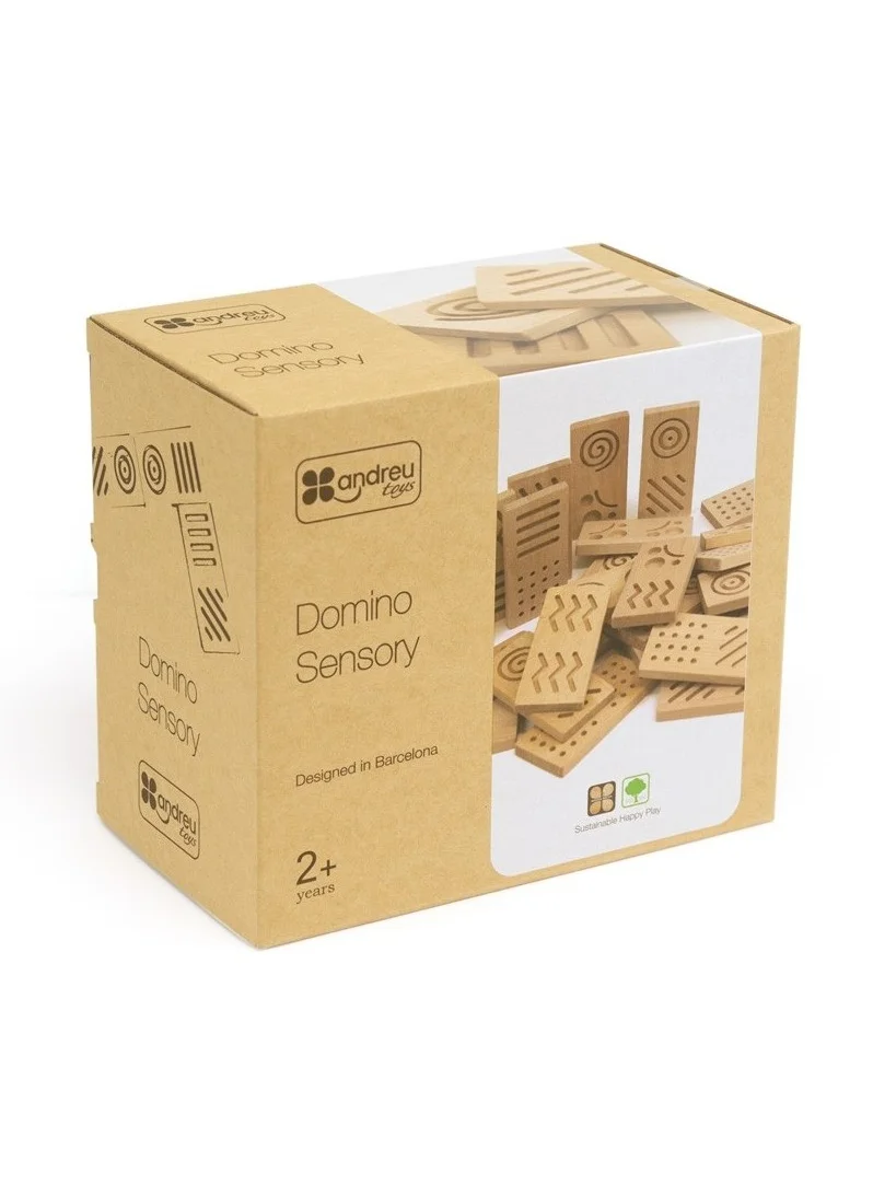 andreu Toys Domino Sensory