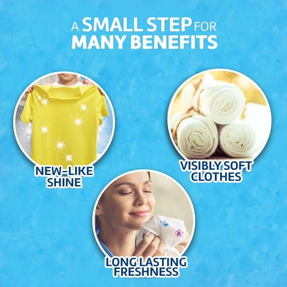 COMFORT Fabric Softener, Flora Soft, with freshness-burst technology for longer-lasting fragrance & soft clothes, 3L