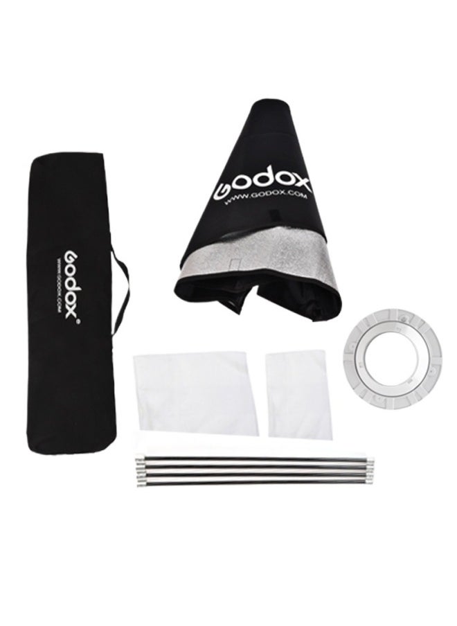 Generic Godox Deep Disposable Long Soft Box BW60*90 70*100 80*120cm Octagonal Portable Quick-install Soft Light Cover-Body Color:(Quick Release) QR-P90T Quick Release SofT Box  - Image 5