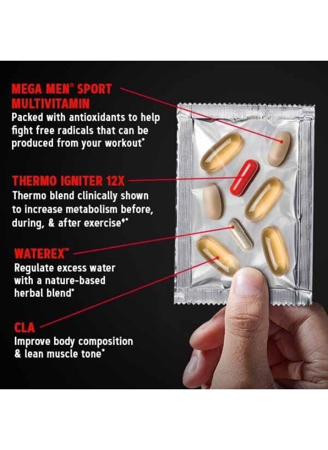 GNC AMP - Men'S Ripped Vitapak Program With Metabolism + Muscle Support - Image 1