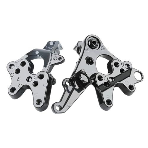 TCMI Motorcycles Black Front Rider Foot Pegs Footrest Bracket Fit For Suzuki GSXR 600 750 2011-2018, GSXR1000 2009-2016 - Image 3