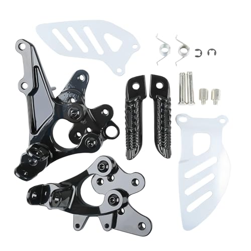 TCMI Motorcycles Black Front Rider Foot Pegs Footrest Bracket Fit For Suzuki GSXR 600 750 2011-2018, GSXR1000 2009-2016 - Image 5