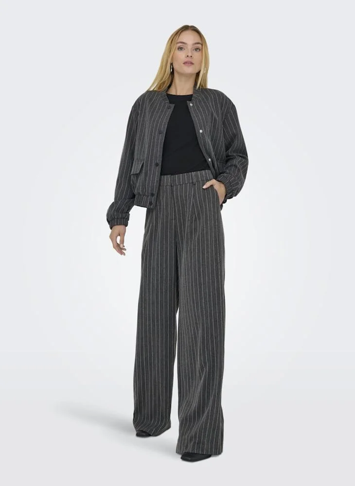 ONLY Striped Wide Leg Pants