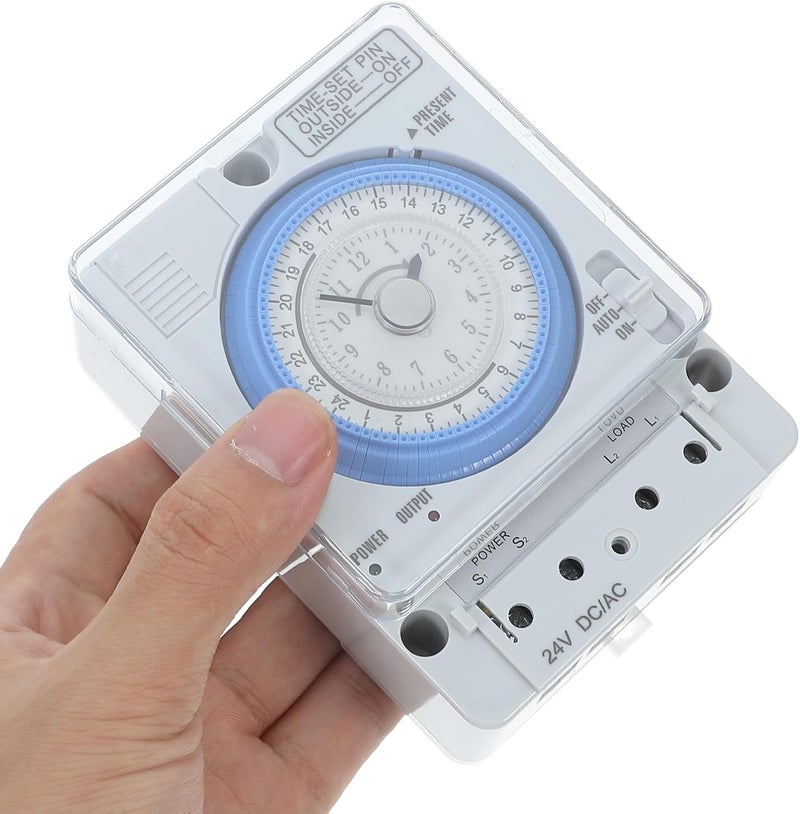Mechanical Timer Analog Countdown Multifunctional Compact 24vac/dc Indoor Kitchen Timer Precise Time Control for Cooking and Baking Use - Image 3