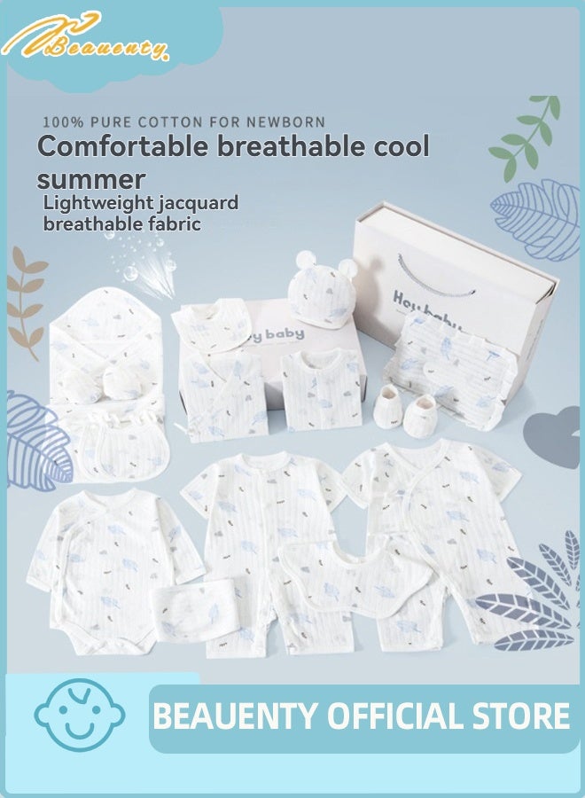 بيوينتي 26PCS مجموعة هدايا الأطفال حديثي الولادة ، مجموعة هدايا Layette حديثي الولادة ، مجموعة ملحقات ملابس الأطفال للأولاد والبنات ، القطن الممتاز. - Image 2
