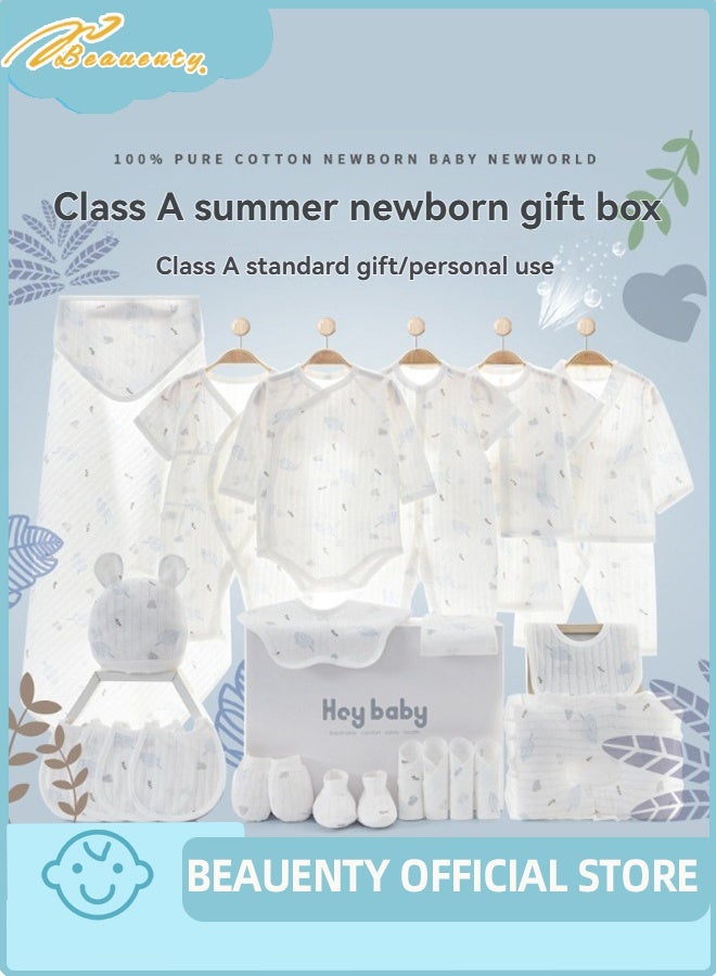 بيوينتي 26PCS مجموعة هدايا الأطفال حديثي الولادة ، مجموعة هدايا Layette حديثي الولادة ، مجموعة ملحقات ملابس الأطفال للأولاد والبنات ، القطن الممتاز. - Image 1
