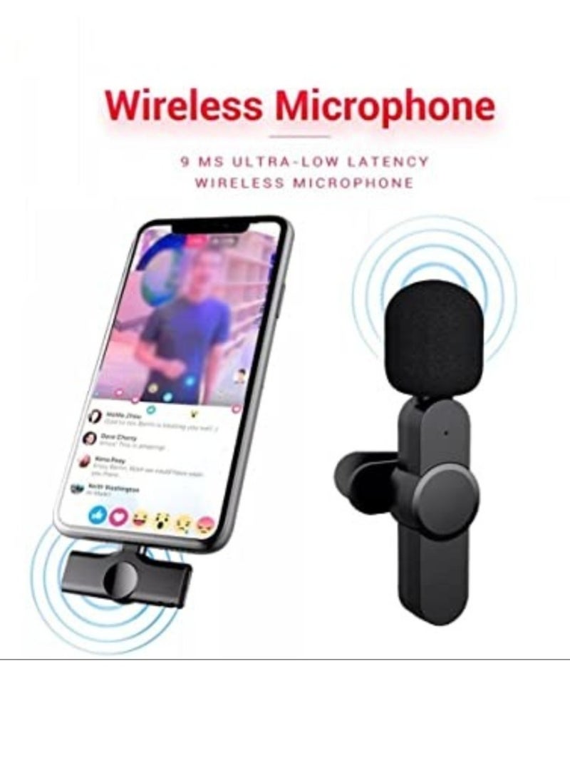 2 in 1 iphone or type-c Wireless Lavalier Microphone For IPhone, Plug Play, Portable Audio Video Recording Mic for Youtube, Live Stream, Vlog, Interview, Laptops PC - Image 3