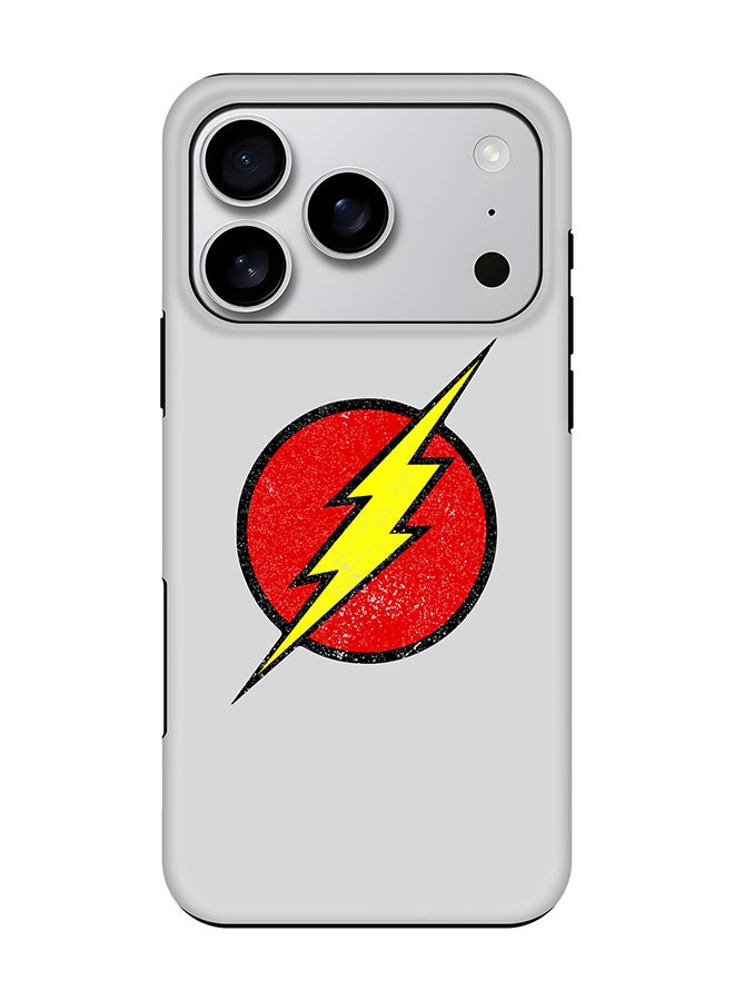 Stylizedd Tough Pro Magnetic Case for iPhone 17 Pro, Dual Layer hybrid PC + TPU Mobile Cover Matte - Who Flash?