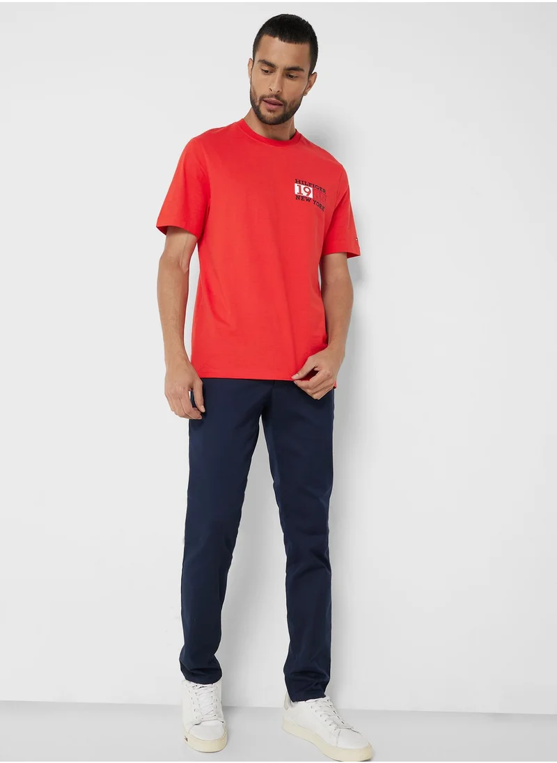 TOMMY HILFIGER Logo Crew Neck T-Shirt