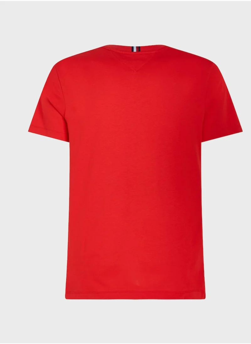 TOMMY HILFIGER Logo Crew Neck T-Shirt