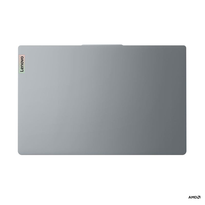 Lenovo IdeaPad Slim 3 Laptop With 15.6 Inch Full HD (1920x1080) Display, AMD Athlon  10 Processor/8GB RAM DDR5/512GB SSD/AMD Radeon 610M Graphics/DOS(Without Windows)/ English/Arabic Arctic Grey - Image 4