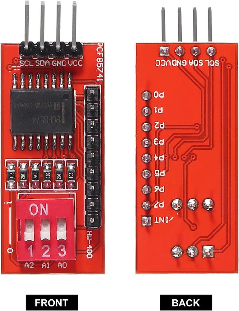 AITIAO 5Pcs PCF8574T PCF8574 IO Expansion Board I/O Expander I2C-Bus Evaluation Development Module - Image 3