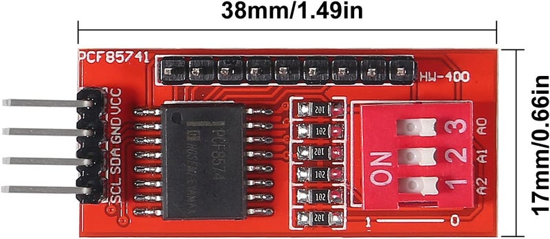 AITIAO 5Pcs PCF8574T PCF8574 IO Expansion Board I/O Expander I2C-Bus Evaluation Development Module - Image 2