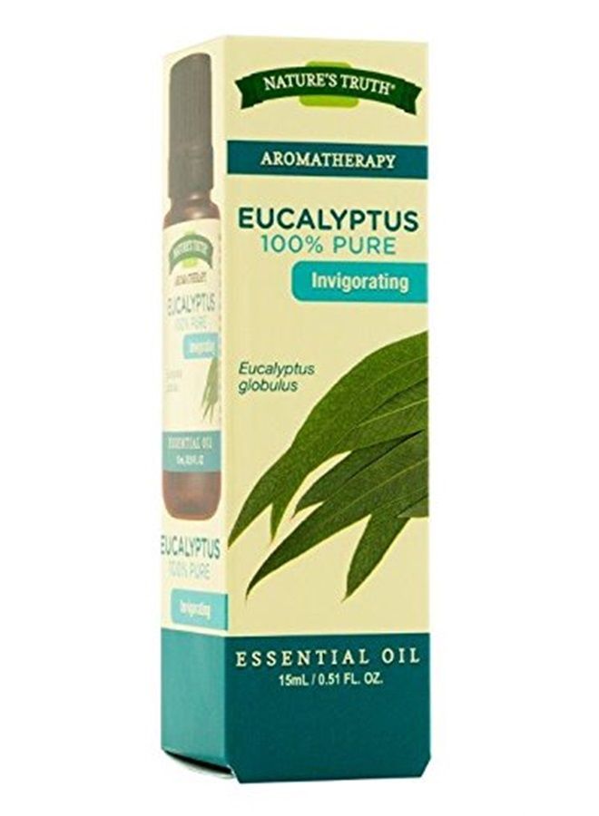 Nature's Truth Aromatherapy 100% Pure Essential Oil, Eucalyptus, 0.51 Fluid Ounce 