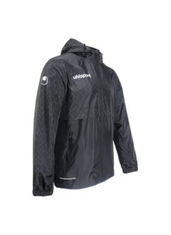 UHLSPORT uhlsport Rain Jacket, Smart breathe® FIT, For all kinds of sports in cold weather, Waterproof coating, Pockets on both sides, Adjustable cape, Regular Fit, Elastic wrist  - Image 2
